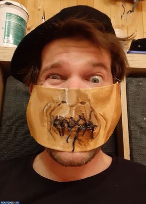 ساخت ماسک با الهام از شخصیتهای هنری