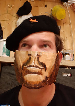 ساخت ماسک با الهام از شخصیتهای هنری