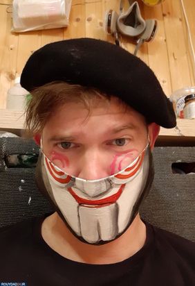 ساخت ماسک با الهام از شخصیتهای هنری