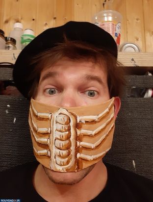 ساخت ماسک با الهام از شخصیتهای هنری