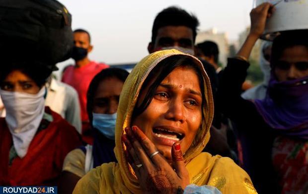 بازگشت مهاجران از هند بعد از قرنطینه