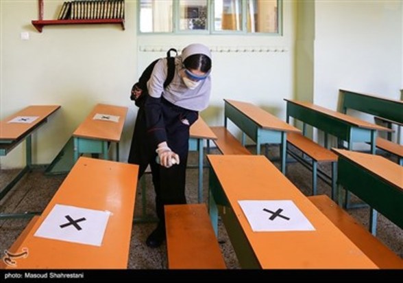 بازگشایی مدارس بطور موقت