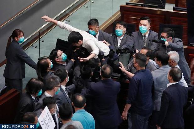 نزاع نمایندگان در  هنگ کنگ