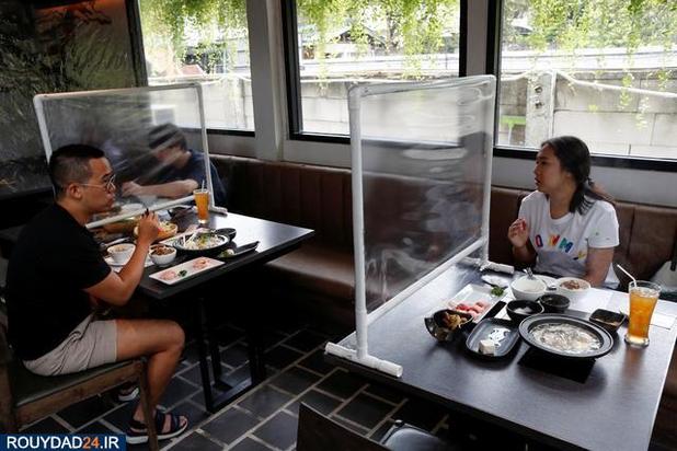 رعایت فاصله ها در ریتورانها