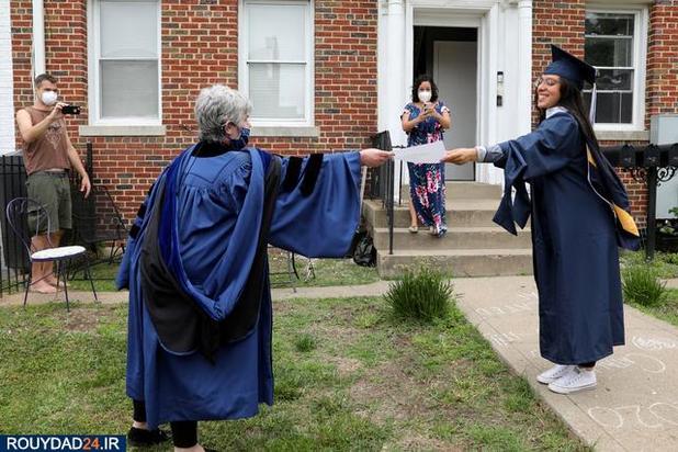 جشن فارغ التحصیلی در عصر کرونا