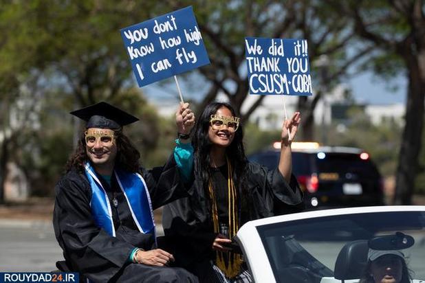 جشن فارغ التحصیلی در عصر کرونا