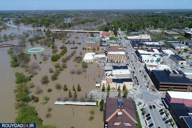سیل در امریکا