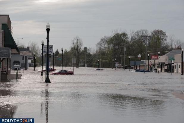 سیل در امریکا