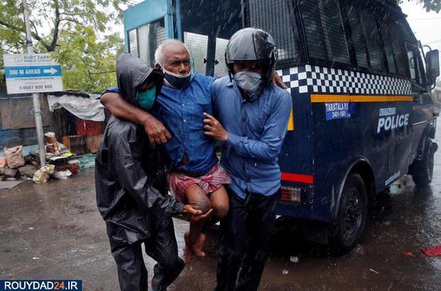 طوفان تاریخی هند و بنگلادش