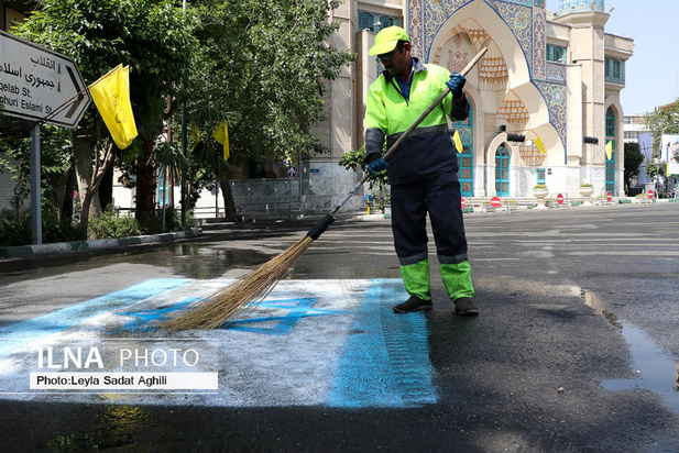 راهپیمایی چند نفره روز قدس