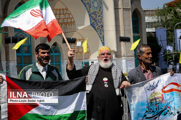 راهپیمایی چند نفره روز قدس