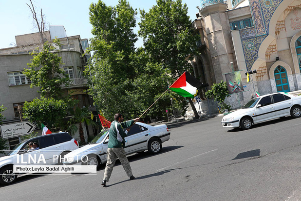 راهپیمایی چند نفره روز قدس
