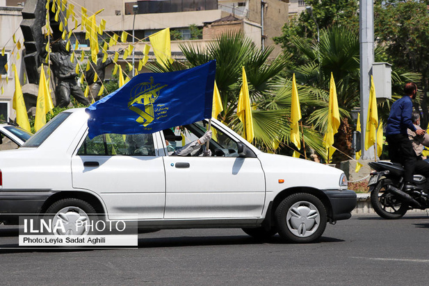 راهپیمایی چند نفره روز قدس