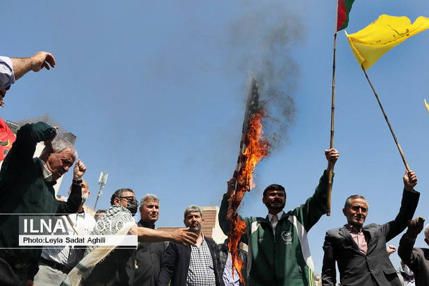 راهپیمایی چند نفره روز قدس