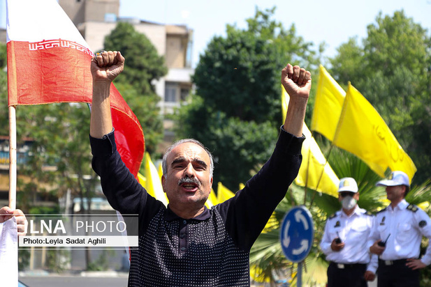 راهپیمایی چند نفره روز قدس