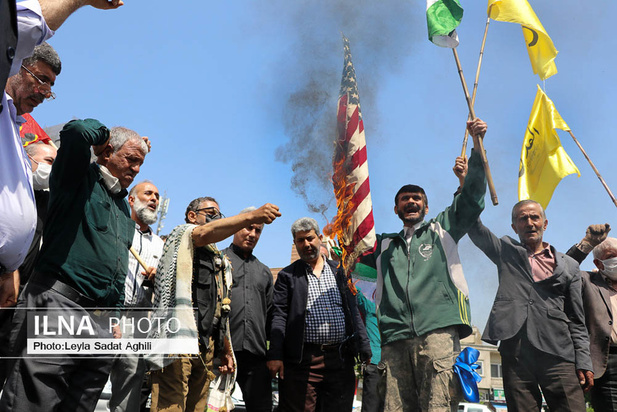 راهپیمایی چند نفره روز قدس
