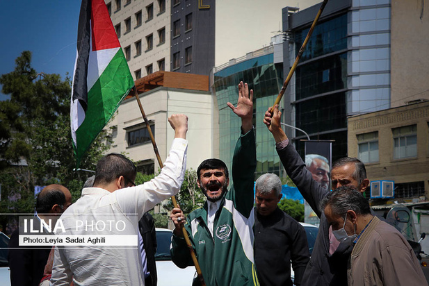 راهپیمایی چند نفره روز قدس