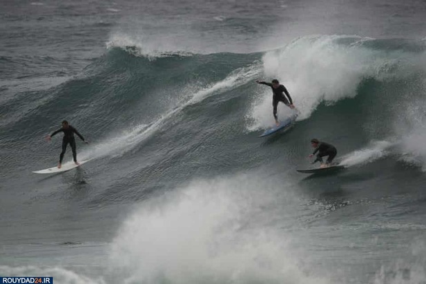 موجسواری بر سواحل سیدنی