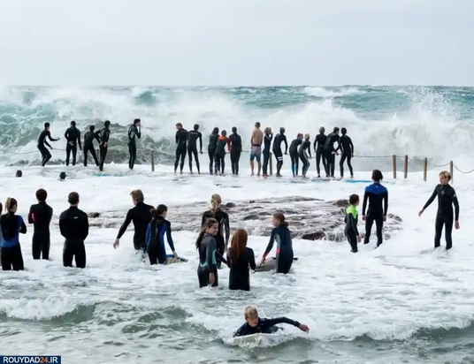 موجسواری بر سواحل سیدنی