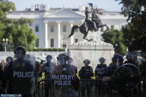 معترضان به کشتن جورج فلوید 