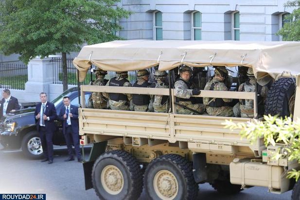 معترضان به کشتن جورج فلوید 