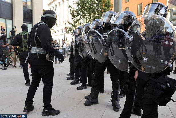 معترضان به کشتن جورج فلوید 