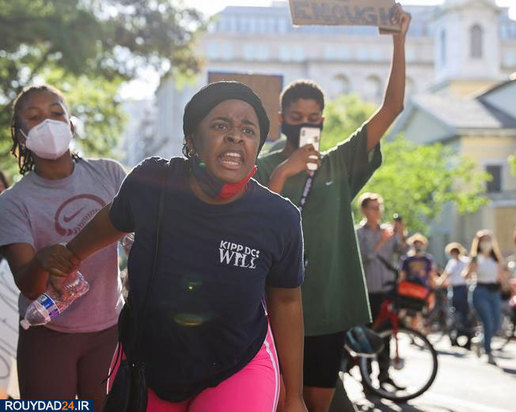 معترضان به کشتن جورج فلوید 