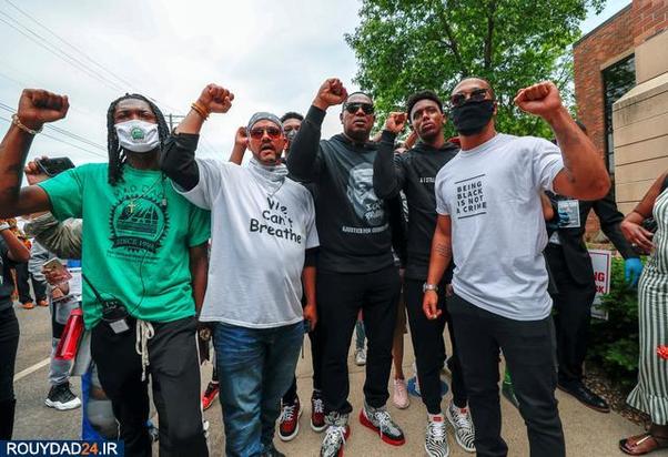 تشیعع جنازه جورج فلوید