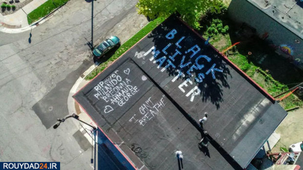 درخشش جورج فلوید در دیوارنگاره‌های جهان