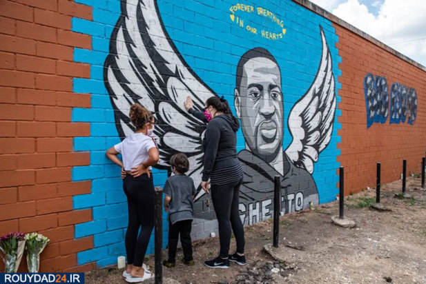 درخشش جورج فلوید در دیوارنگاره‌های جهان