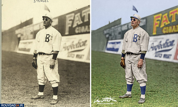 تصاویر رنگی ورزشی یک قرن پیش