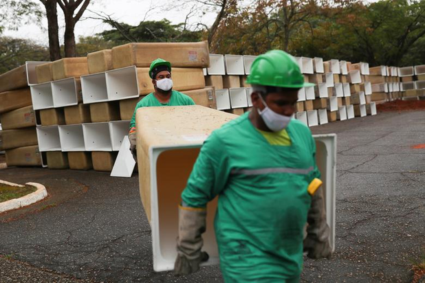 خاکسپاری قربانیان کرونا