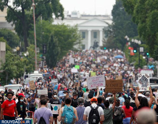 ادامه اعتراضات در واشنگتن
