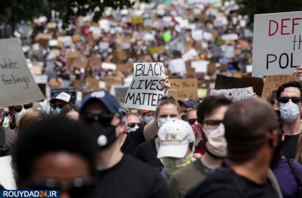 ادامه اعتراضات در واشنگتن