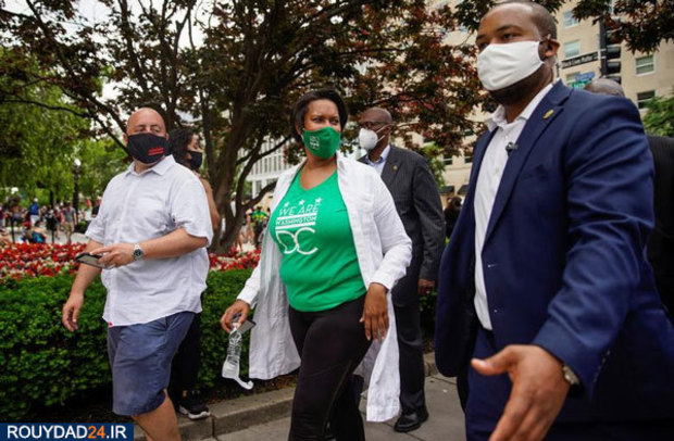 ادامه اعتراضات در واشنگتن