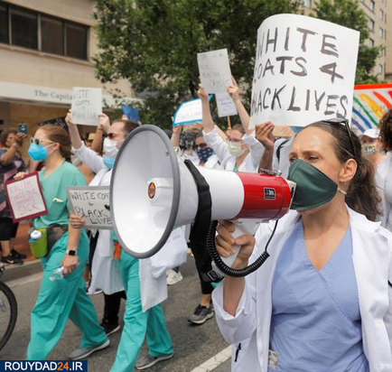 ادامه اعتراضات در واشنگتن