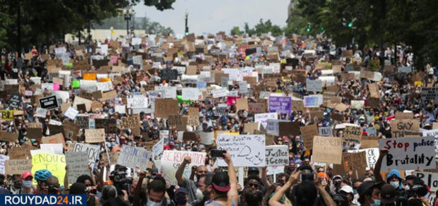 ادامه اعتراضات در واشنگتن