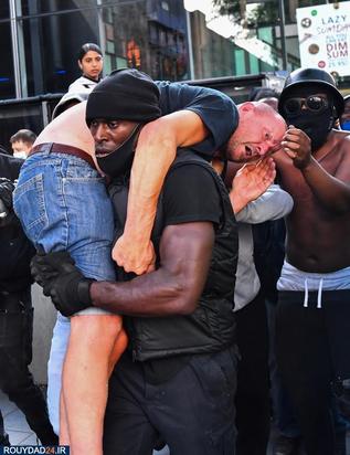 آتش اعتراضات مردمی به لندن رسید