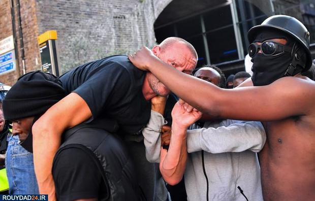 آتش اعتراضات مردمی به لندن رسید