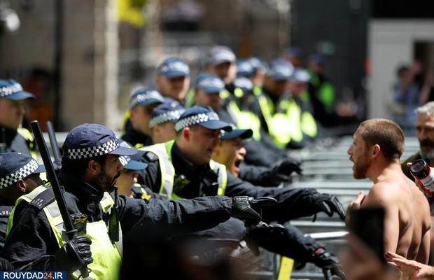 آتش اعتراضات مردمی به لندن رسید