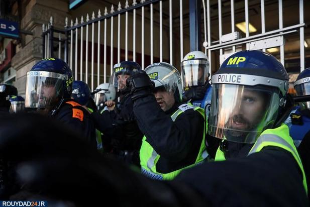 آتش اعتراضات مردمی به لندن رسید