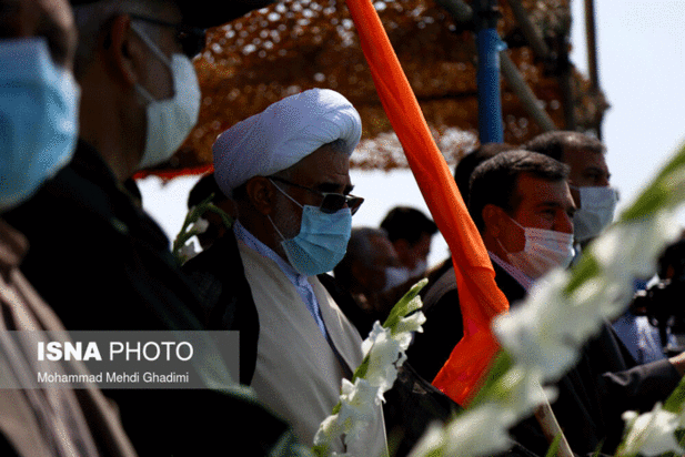 گلباران محل شهادت شهدای ایرباس