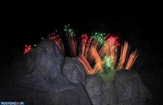 بازدید ترامپ از کوه راشمور