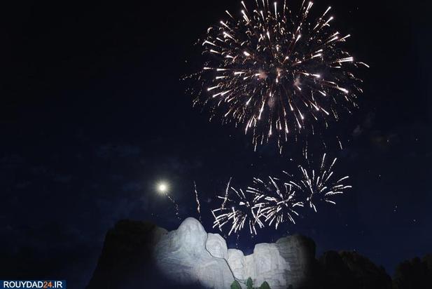 بازدید ترامپ از کوه راشمور