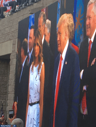 بازدید ترامپ از کوه راشمور