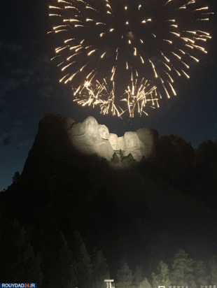 بازدید ترامپ از کوه راشمور