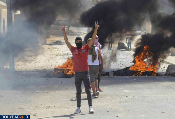 تظاهرات صدها نفری در تونس