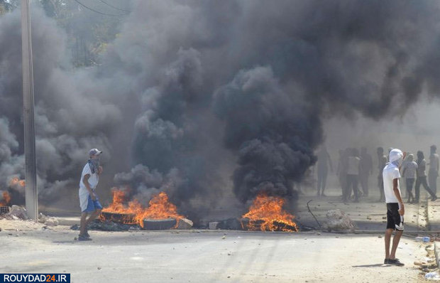 تظاهرات صدها نفری در تونس