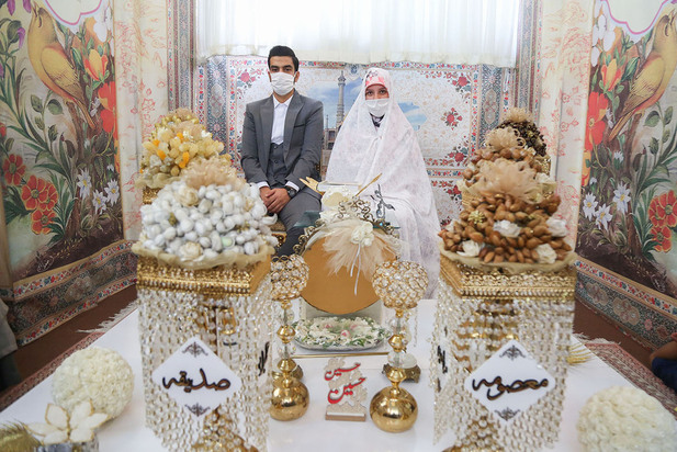 مراسم عقد کرونایی