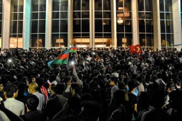 اعتراضات باکو